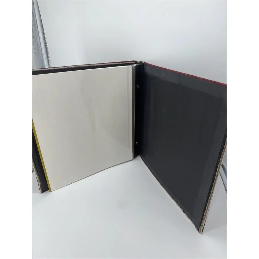 Vintage United States Marine Corps Scrap Book Photo Album 13x13 Military Soldier